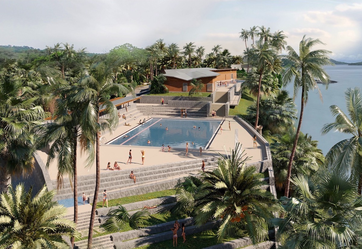 L'agence COSTE remporte le concours pour la piscine de Bandraboua à Mayotte.