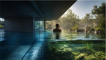 De la piscine à l’eau vivante
