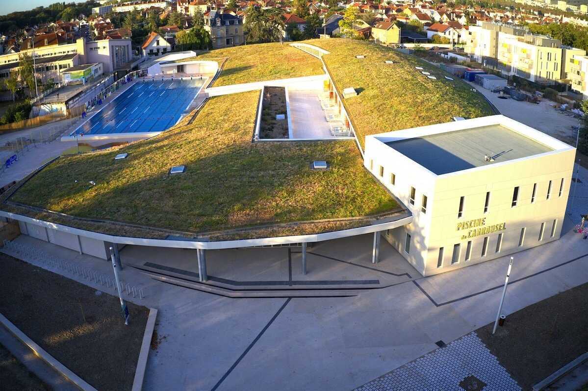 Magnifique inauguration de la piscine du Carrousel à Dijon.