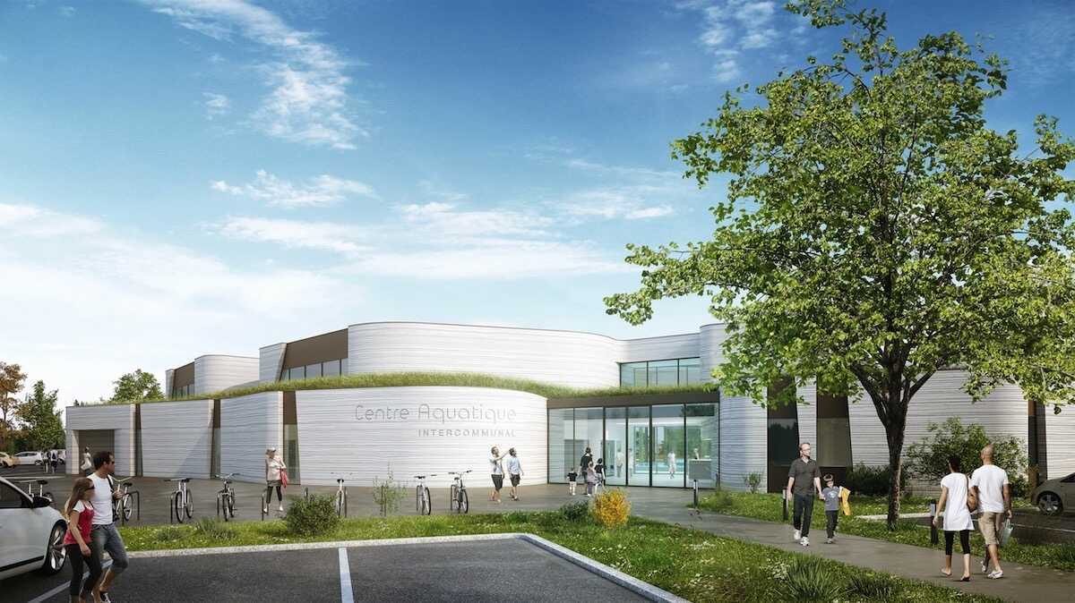 COSTE Architectures remporte le concours pour le Centre Aquatique de Belbeuf