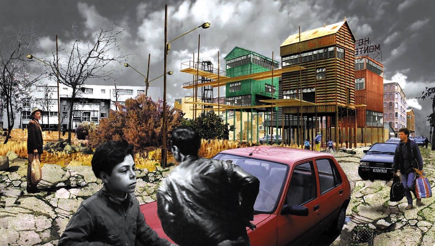 Europan 4 Zone B - Aubervilliers