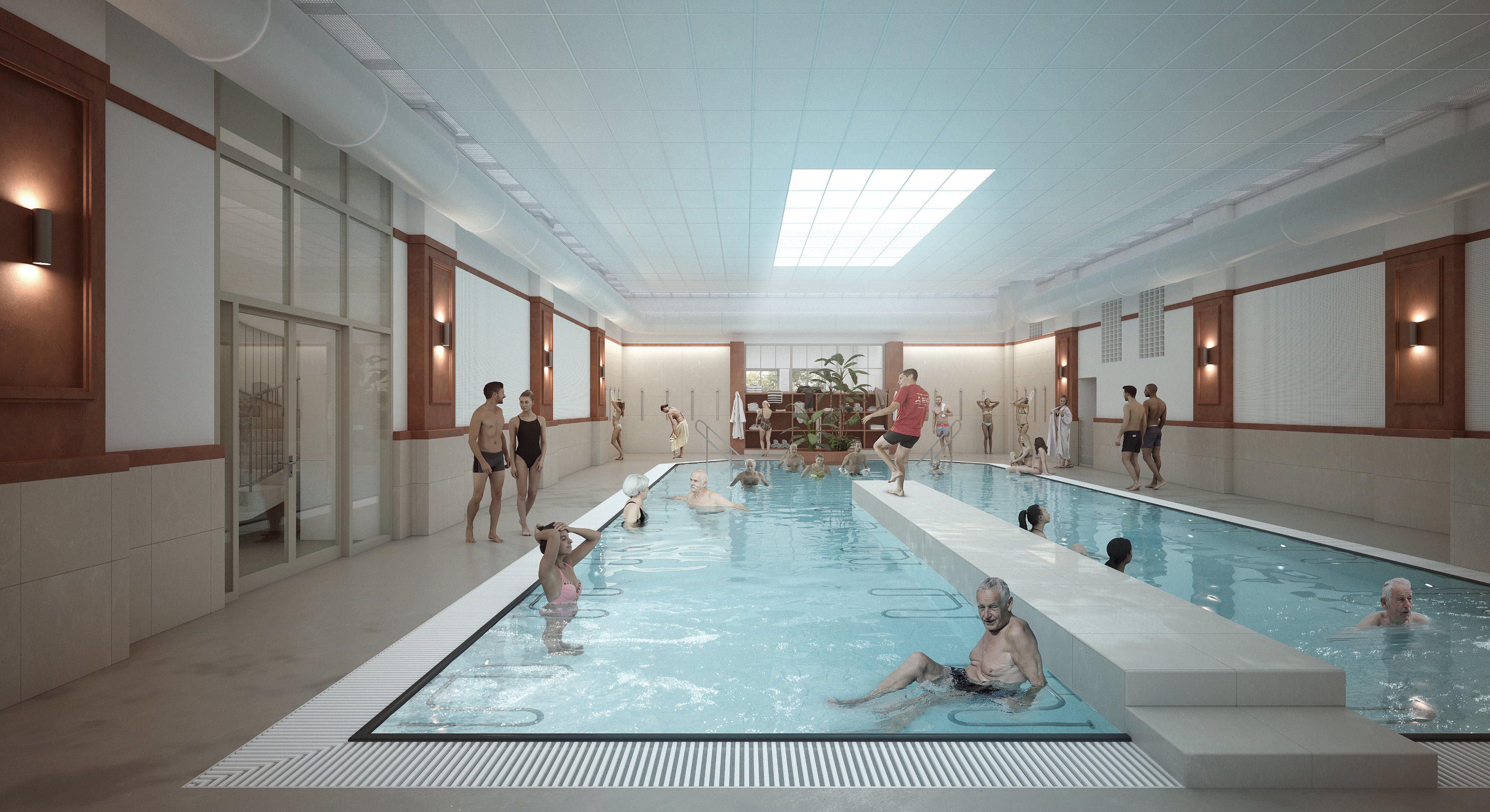 Réhabilitation des thermes - photo 2