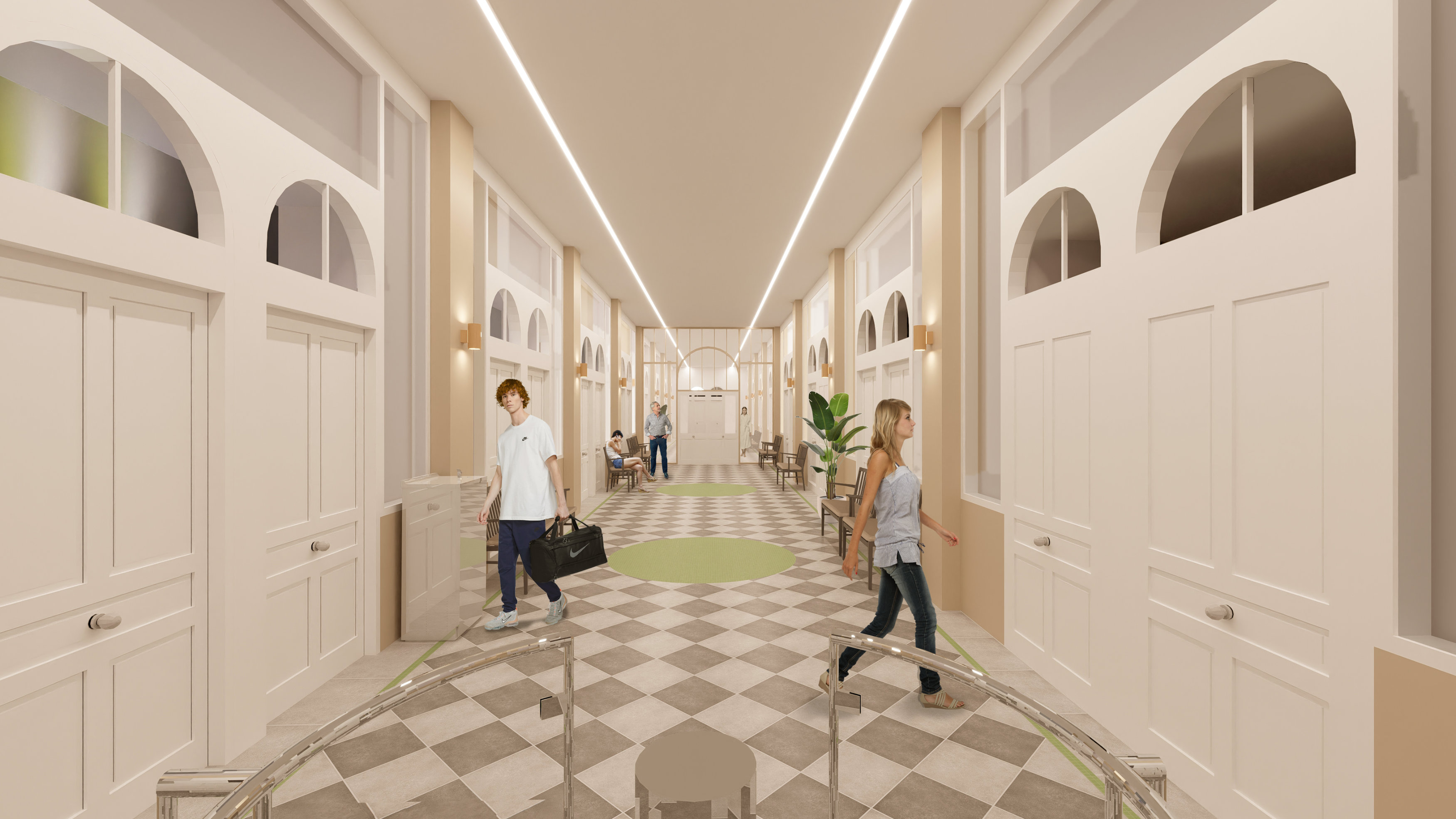 Réhabilitation des thermes - photo 3