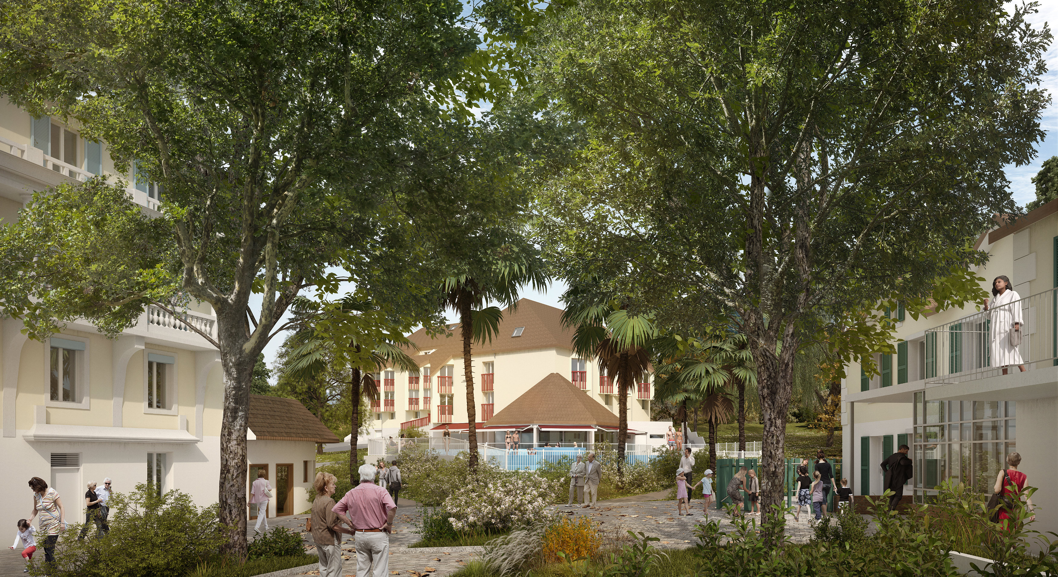 Réhabilitation des thermes - photo 5